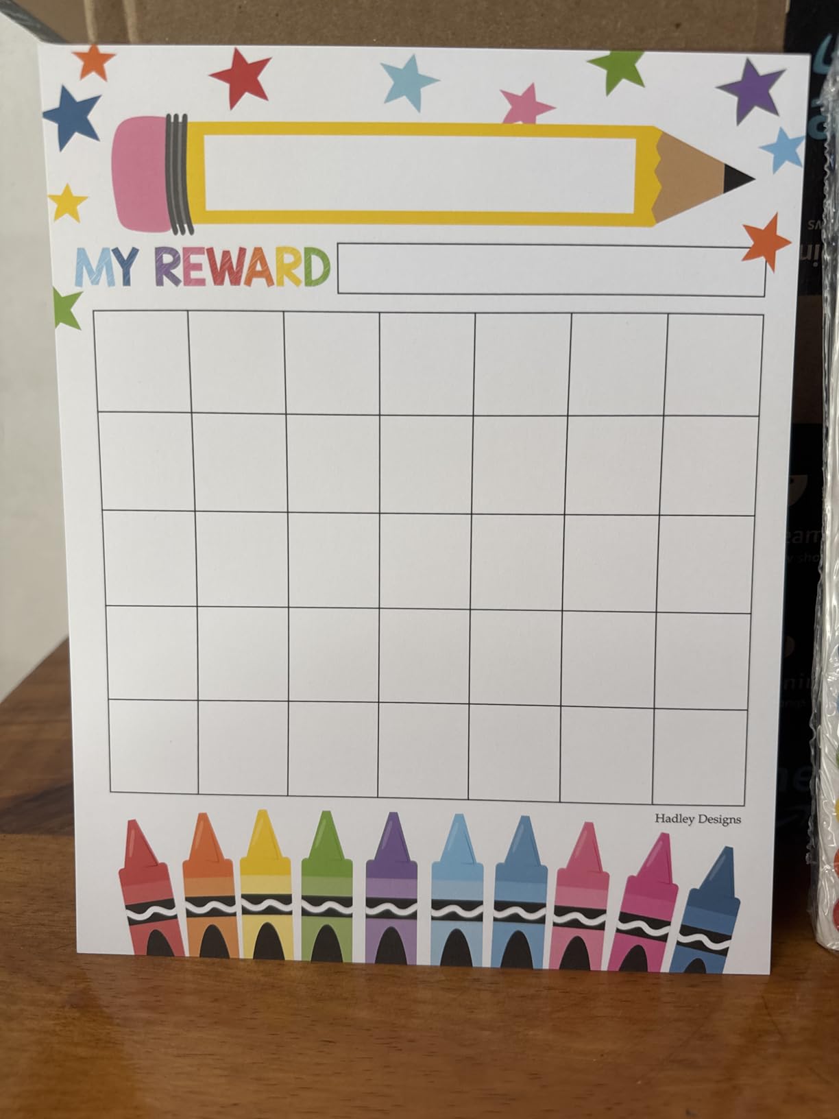 Sticker Chart for Kids Behavior at Home and Back to School Reward Charts | Retro Colorful Behavior Chart for Kids at Home, Incentive Sticker Sheets for Children Behavior, Star Chart for Rewards customer photo 2