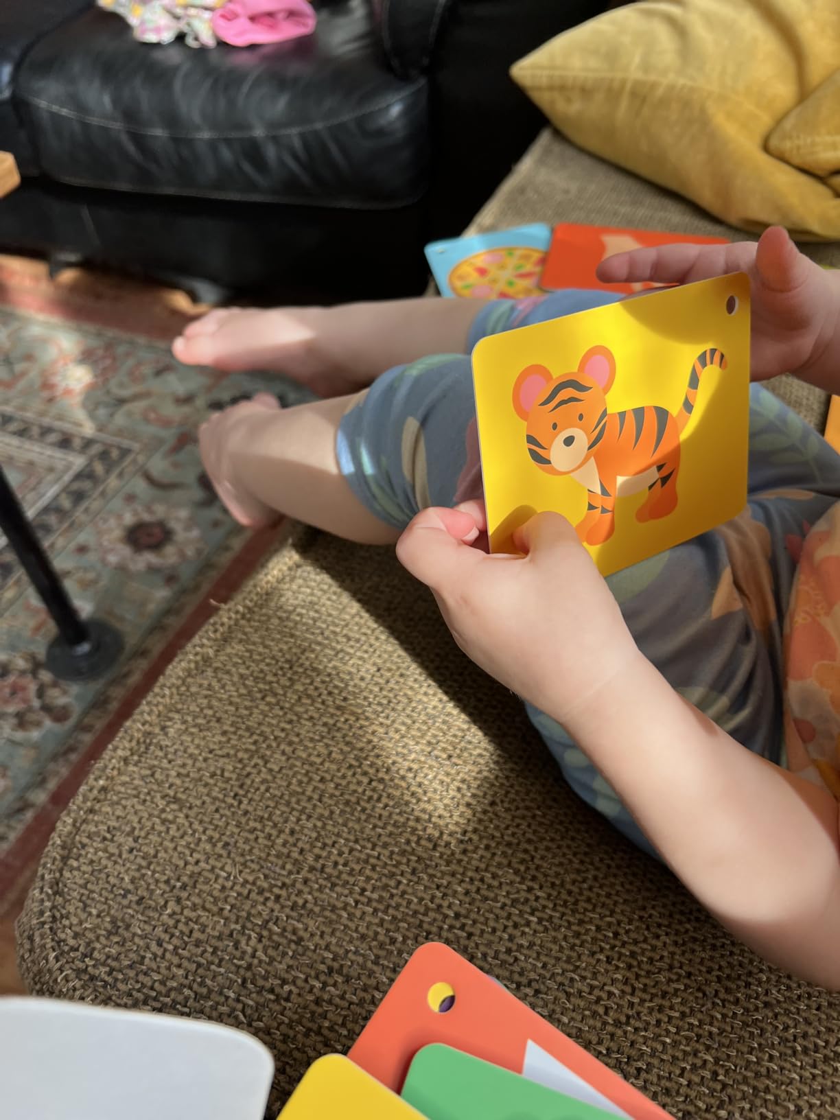 Alphabet Flash Cards - Thick ABC Flash Cards for Kids Ages 3-6 - Lowercase & Uppercase Letter Recognition Learning Game customer photo 2