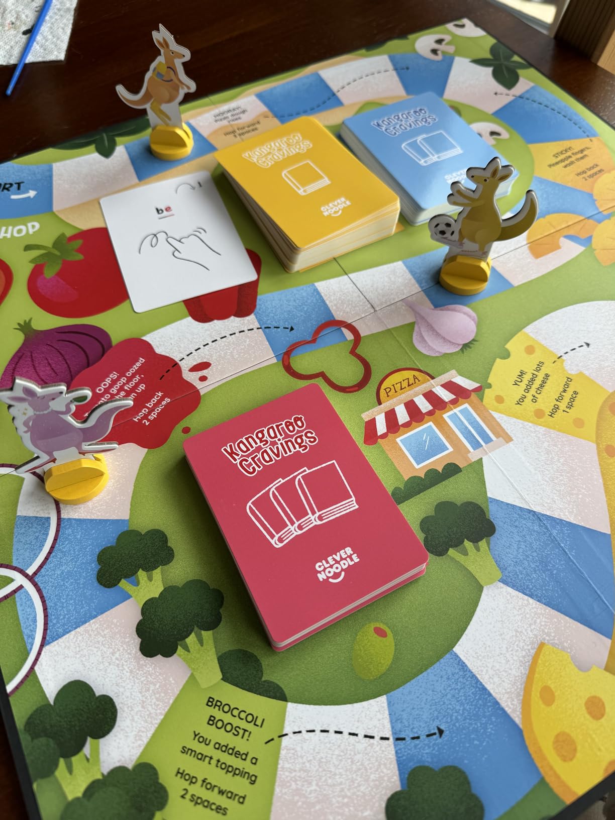 Kangaroo Cravings Learn to Read 300 High-Frequency Sight Words Board Game - Fun Learning Resource & Word Game for Kids Ages 4-9 - Parent & Teacher Must Haves for Preschool, Kindergarten, 1st-3rd Grade customer photo 1