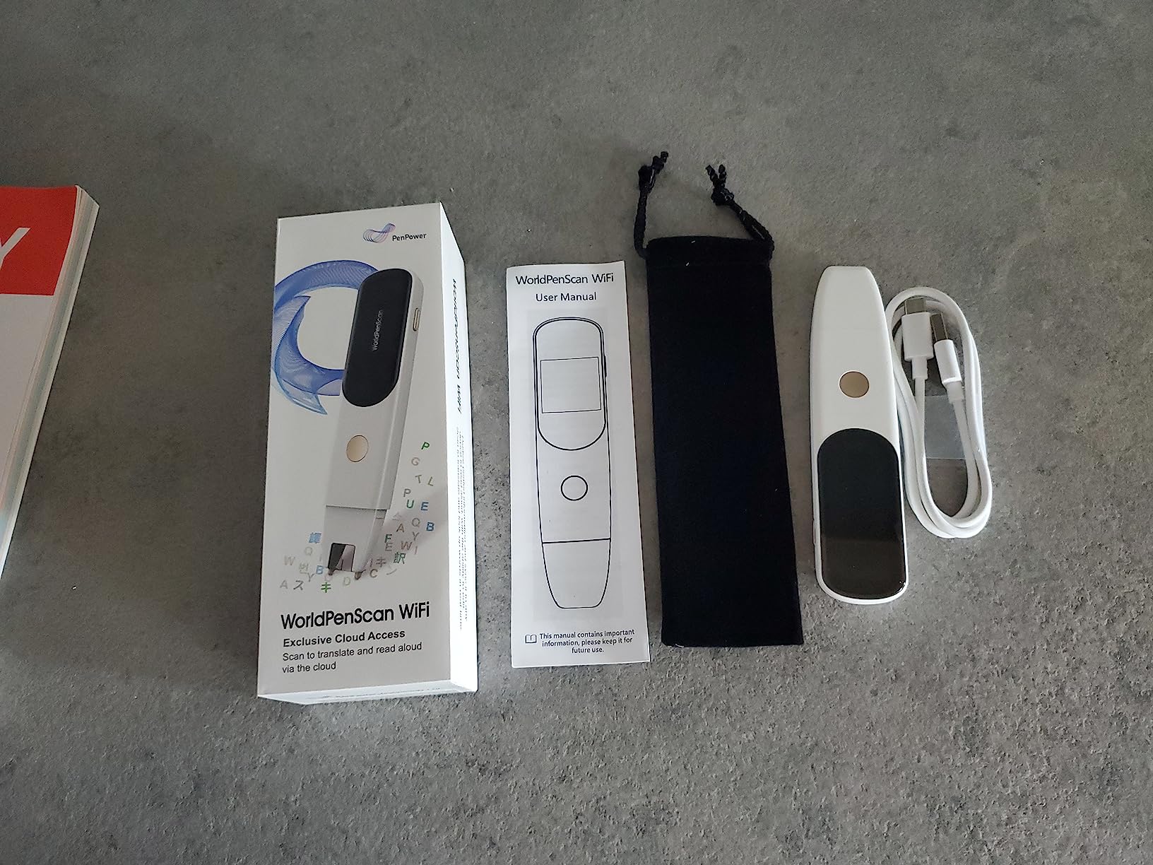 PenPower WorldPenScan Wi-Fi | OCR Pen Scanner | Reader Mode | Text to Speech for Dyslexia | Windows, Mac, Chromebook, iOS & Android customer photo 2