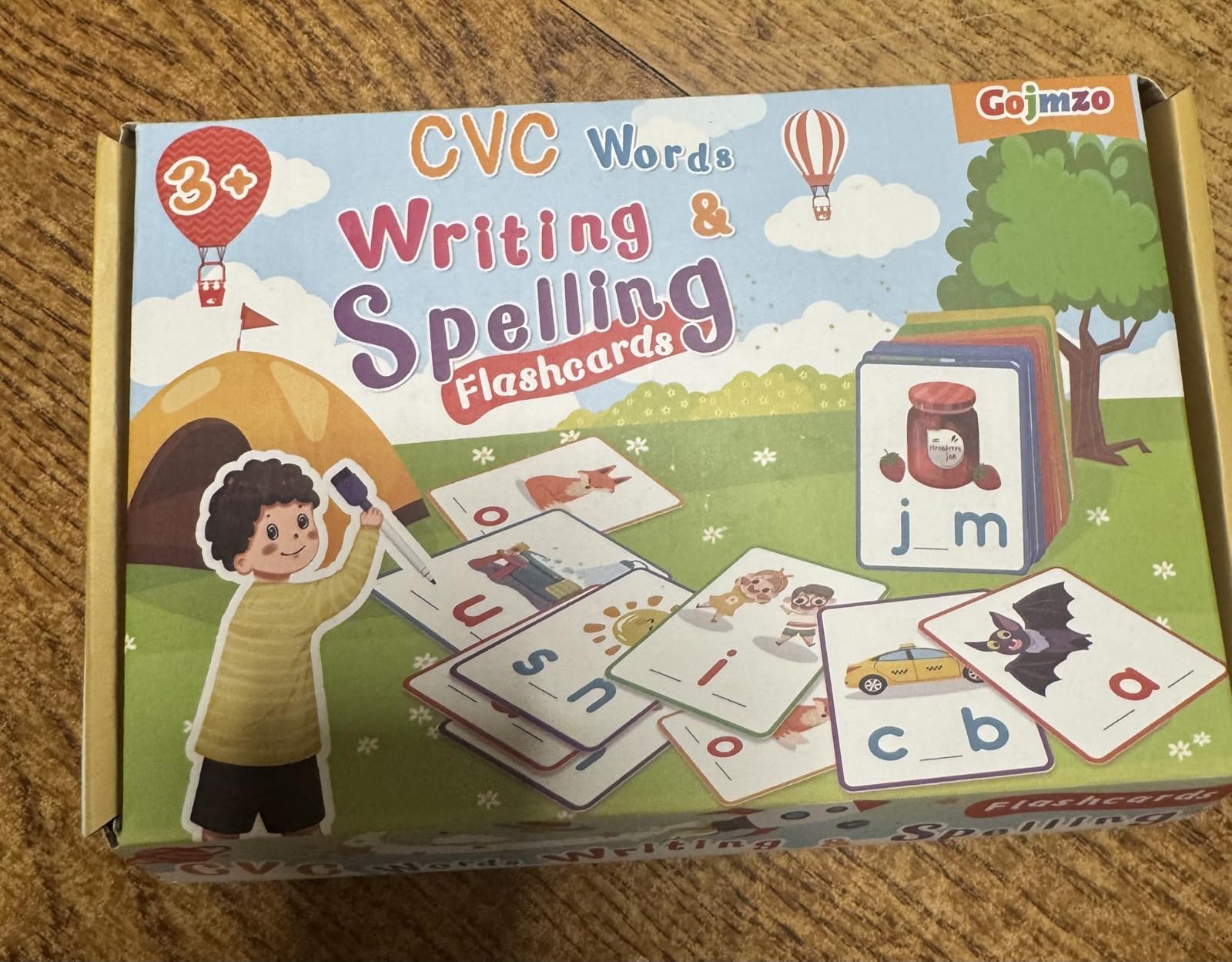 CVC Word Writing & Spelling Flash Cards, Kindergarten Reading Workbooks | Learn to Read, Sight Words Flash Cards Kindergarten, Learning Activities, Montessori Educational Toys, Kids Boys Girls Gifts customer photo 2