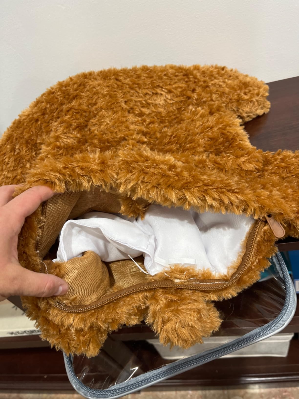 ODOXIA Weighted Lap Pad for Kids | Calming & Comforting | Lap Animal | Dog Buddy | Sensory Weight Animals | Weighted Blanket for Sensory Disorder | Carrying Bag Included | 5 Lbs customer photo 1
