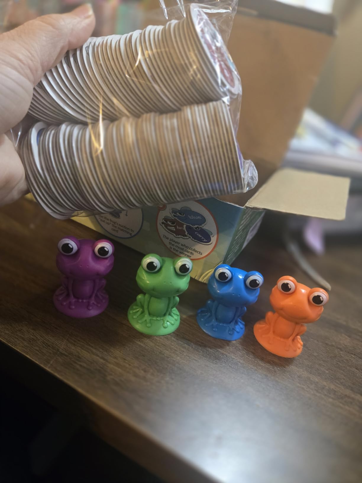 Torlam Sight Word Games Frog Site Words Educational Flash Cards Kindergarten Phonics Learning Games Toys for Kids, Homeschool Supplies, Pre-K, Kindergarten, 1st, 2nd, 3rd Grade Classroom Must Have customer photo 2