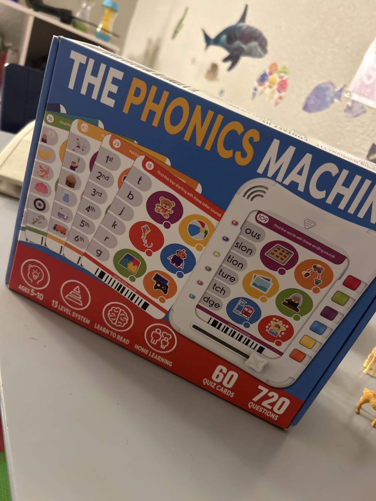 Phonics Machine Learning Pad - Electronic Reading Game for Kids Age 5-11 customer photo 1