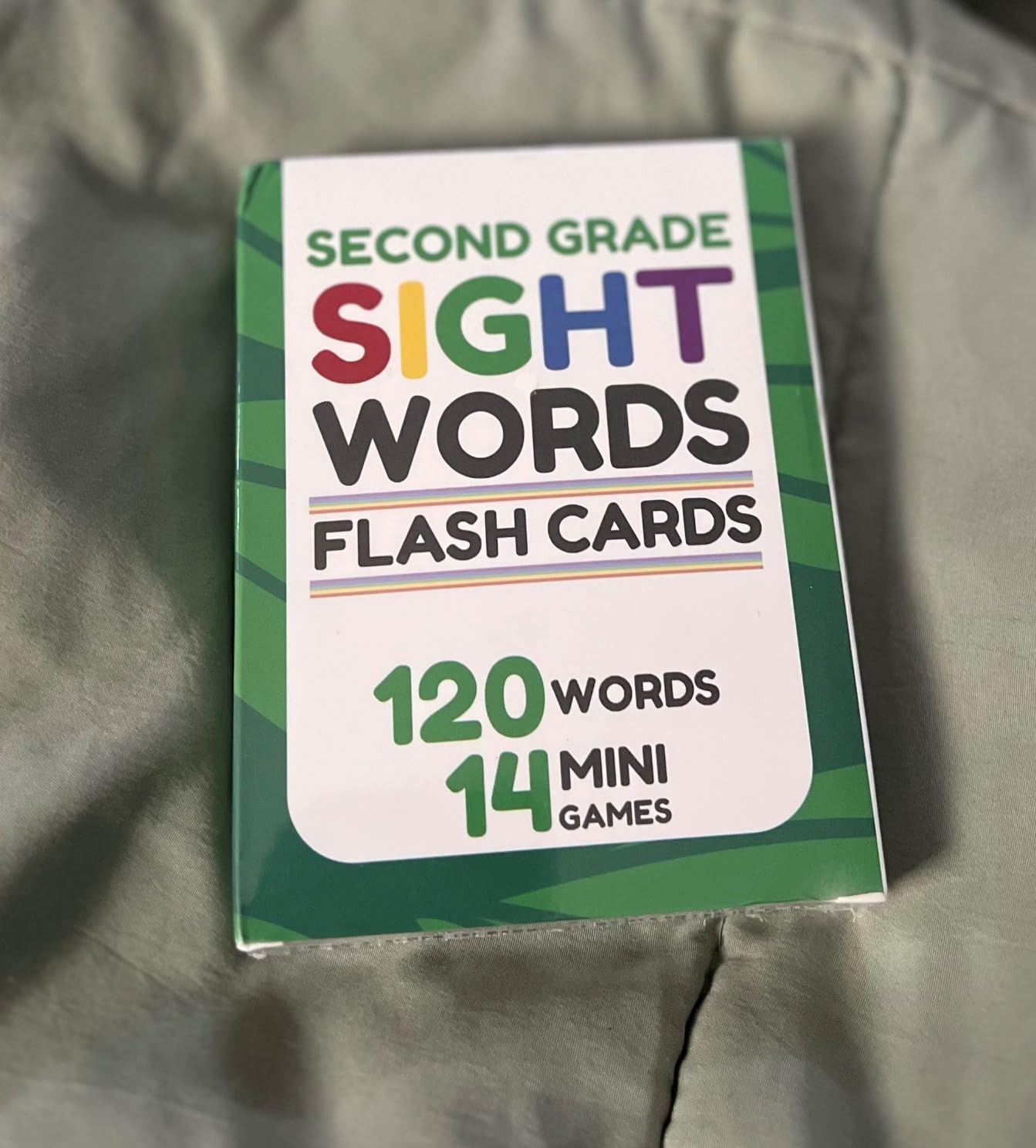 Sight Words Flash Cards 2nd Grade - 120 High Frequency Words from Dolch's and Fry's Lists for 7-8 Years customer photo 1