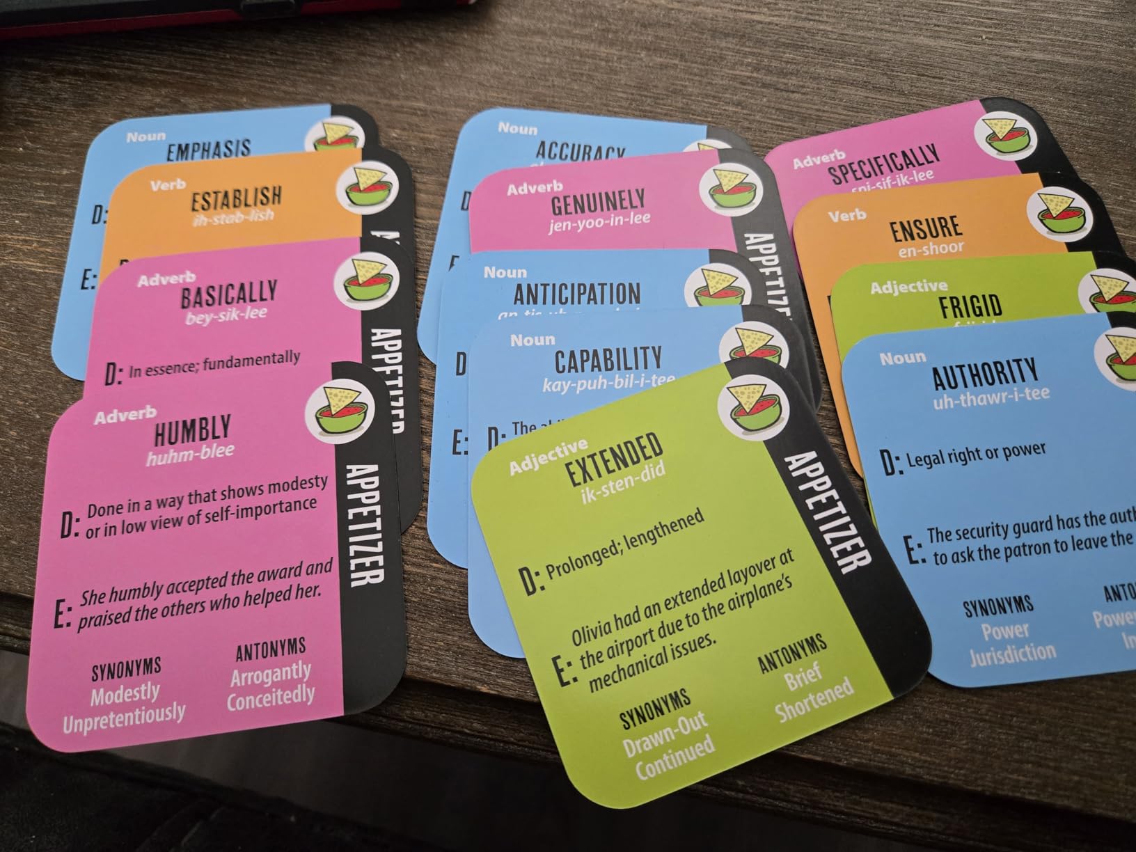 Semper Smart Games VOCABULICIOUS! The Vocabulary, Word, and Conversation Activity for Kids and Families customer photo 1
