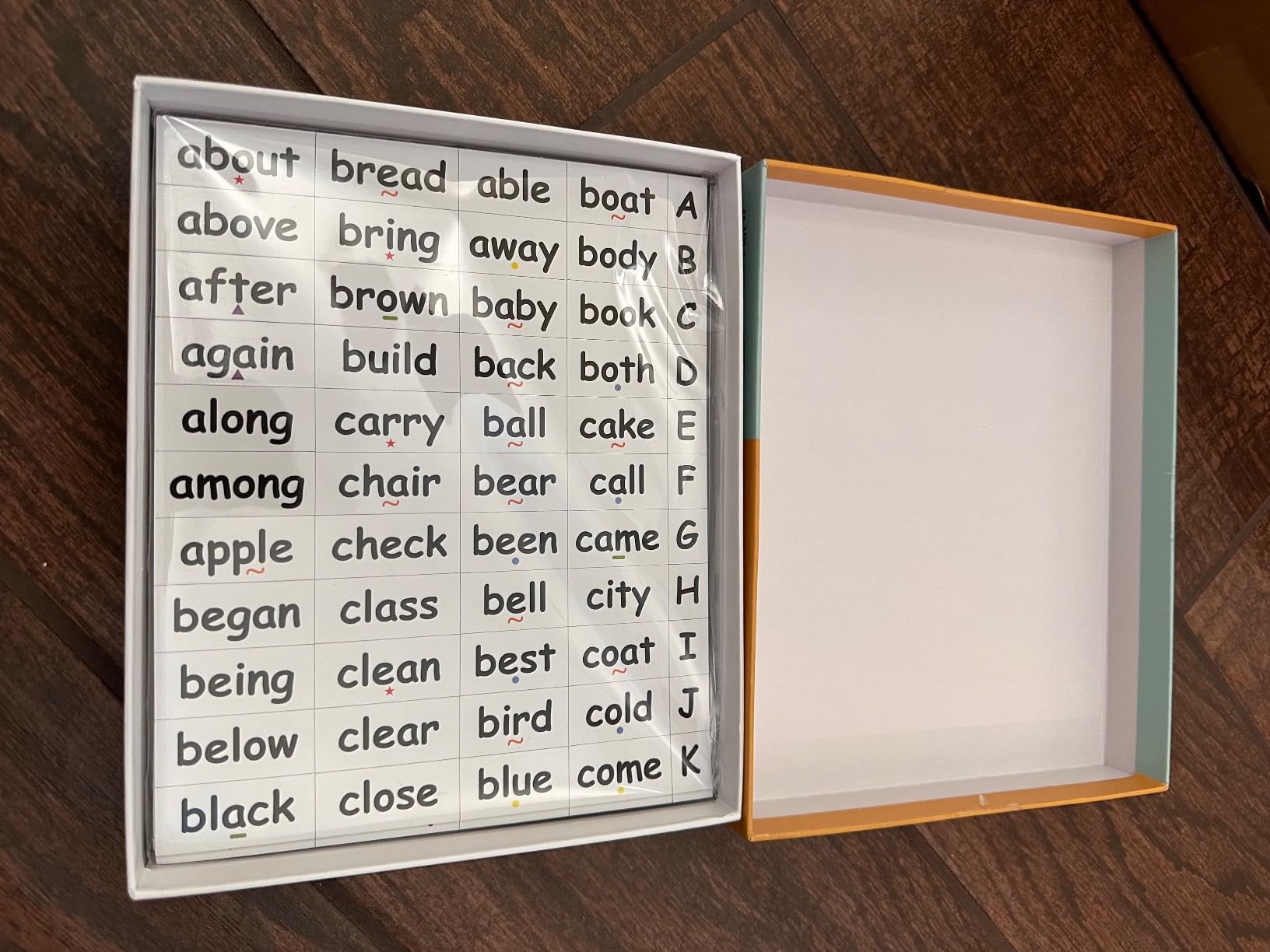 632 Sight Word Magnets - Large .75