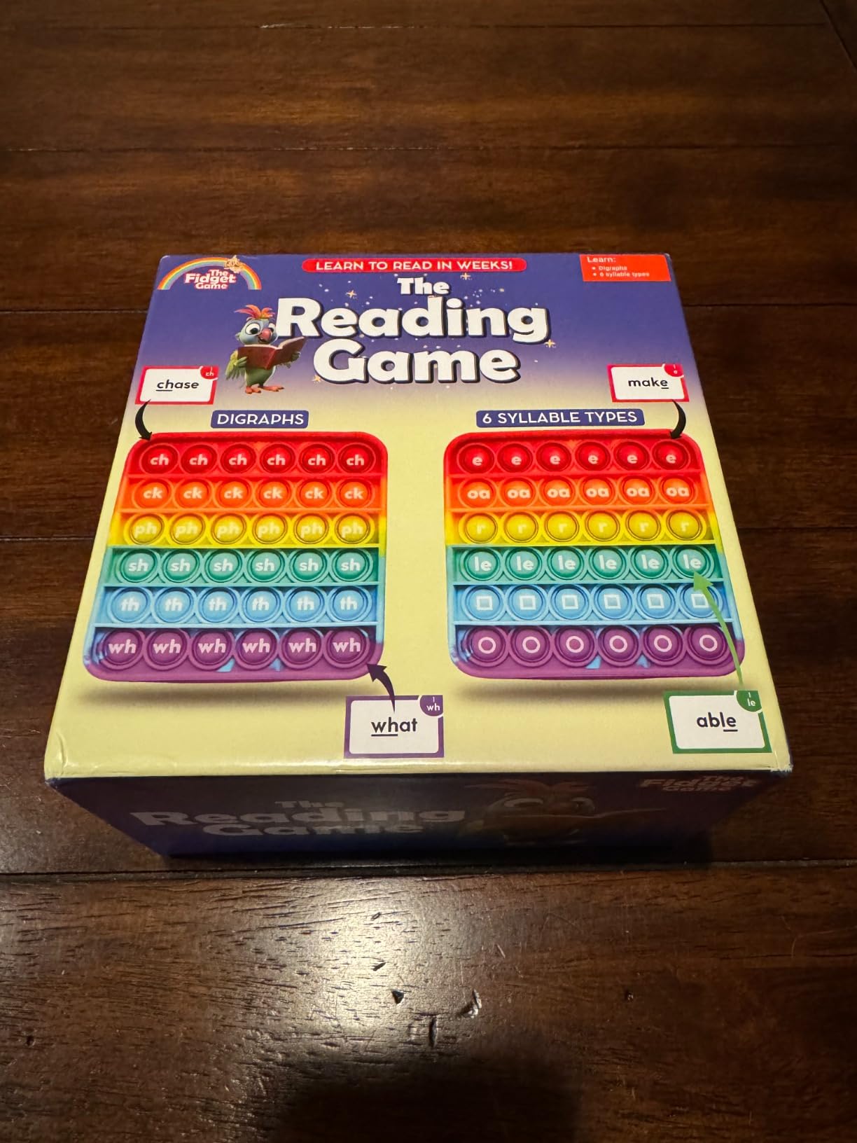 THE FIDGET GAME Science of Reading Flash Cards customer photo 2