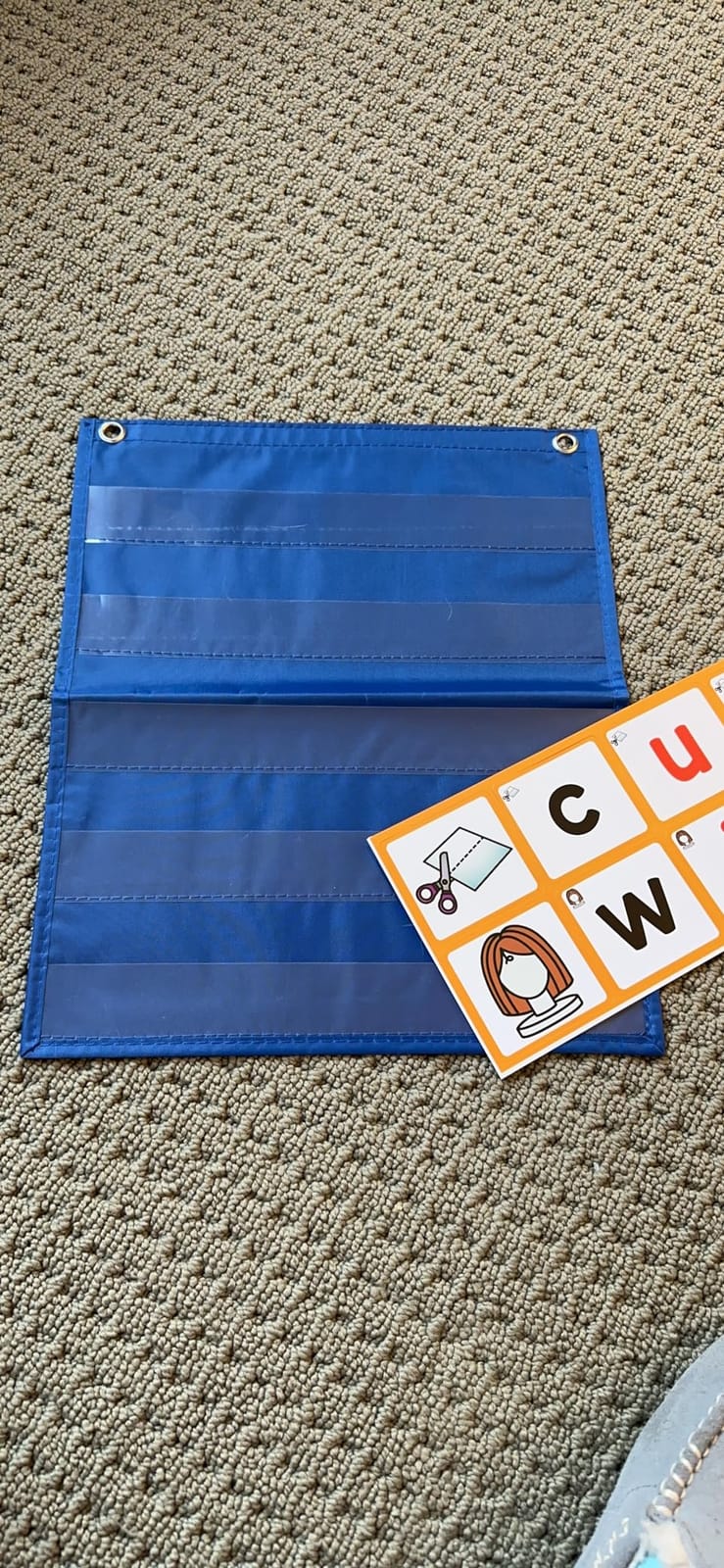 ABCxGOOD CVC Word Building Pocket Charts with 64 Phonics Flash Cards Kindergarten Classroom Must Haves, CVC Literacy Games for Beginners in Reading and Spelling. customer photo 1