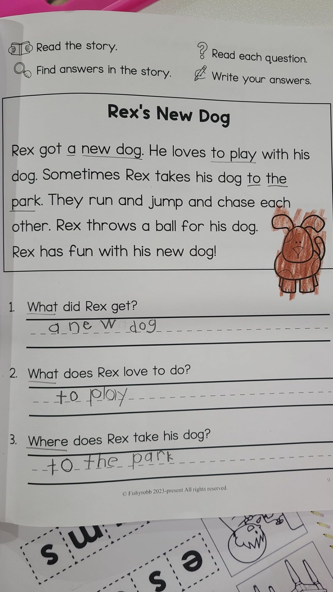 1st Grade Reading Comprehension Passages and Activities Workbook Ages 6 to 7: Comprehension Questions and Main Idea Skills for First Grade 1 Homeschool or Classroom (Comprehension Builders) customer photo 1