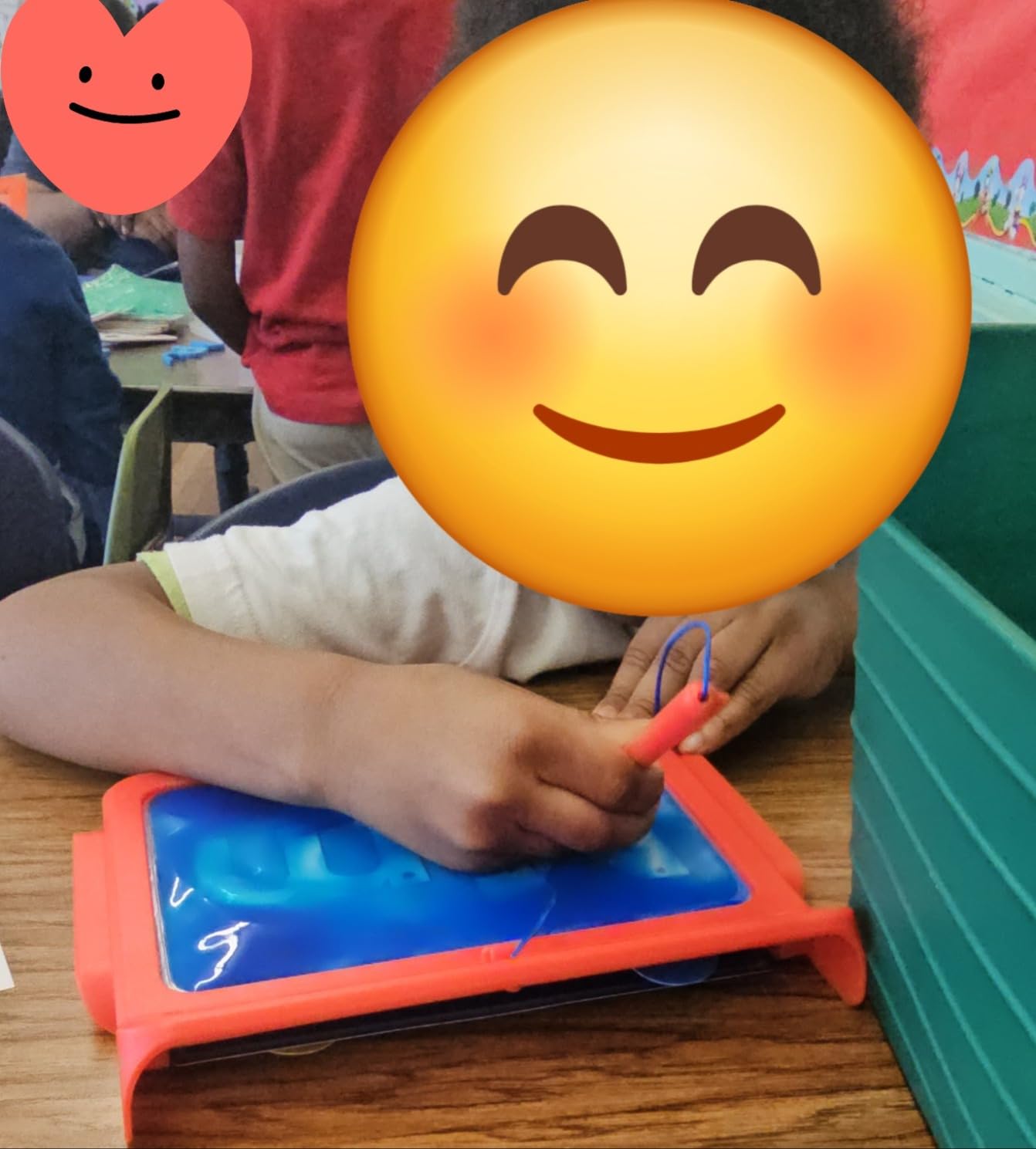 hand2mind Letter Tracing Sensory Pad, Fine Motor Activities, Ages 3+ | Handwriting Practice Kids, Letter Tracing Board customer photo 2