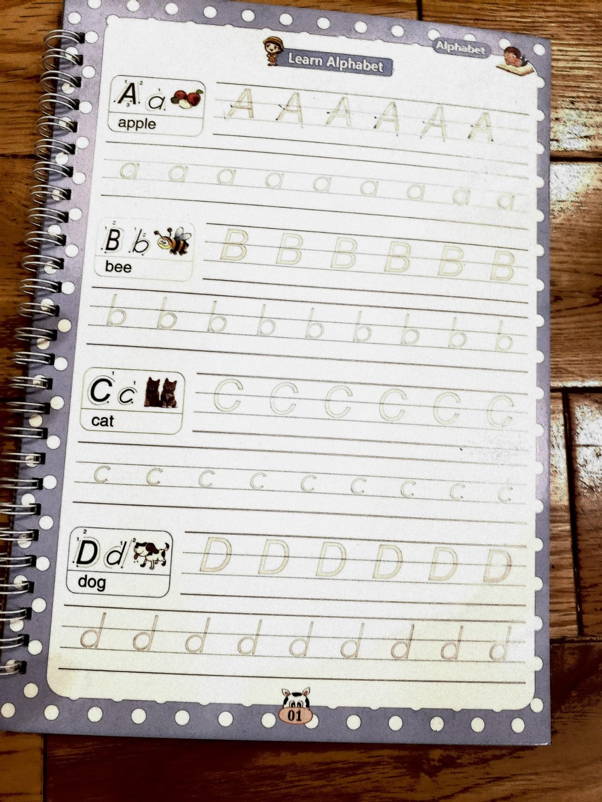 Reusable Grooved Handwriting Practice Workbooks for Kids Ages 3-8 - Magic Disappearing Ink & 3D Groove - Preschool Kindergarten Children Writing Books with Pen Grips customer photo 1