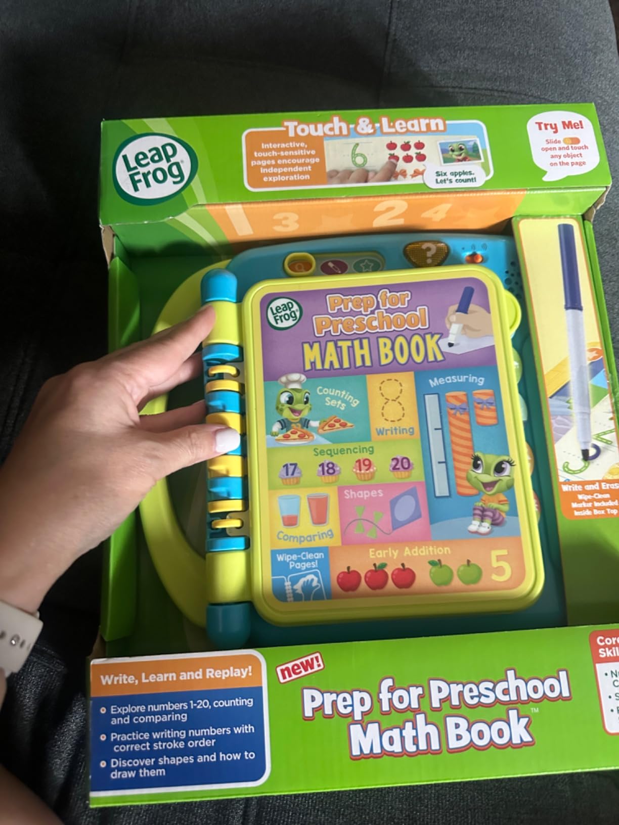 LeapFrog Prep for Preschool Math Book customer photo 2
