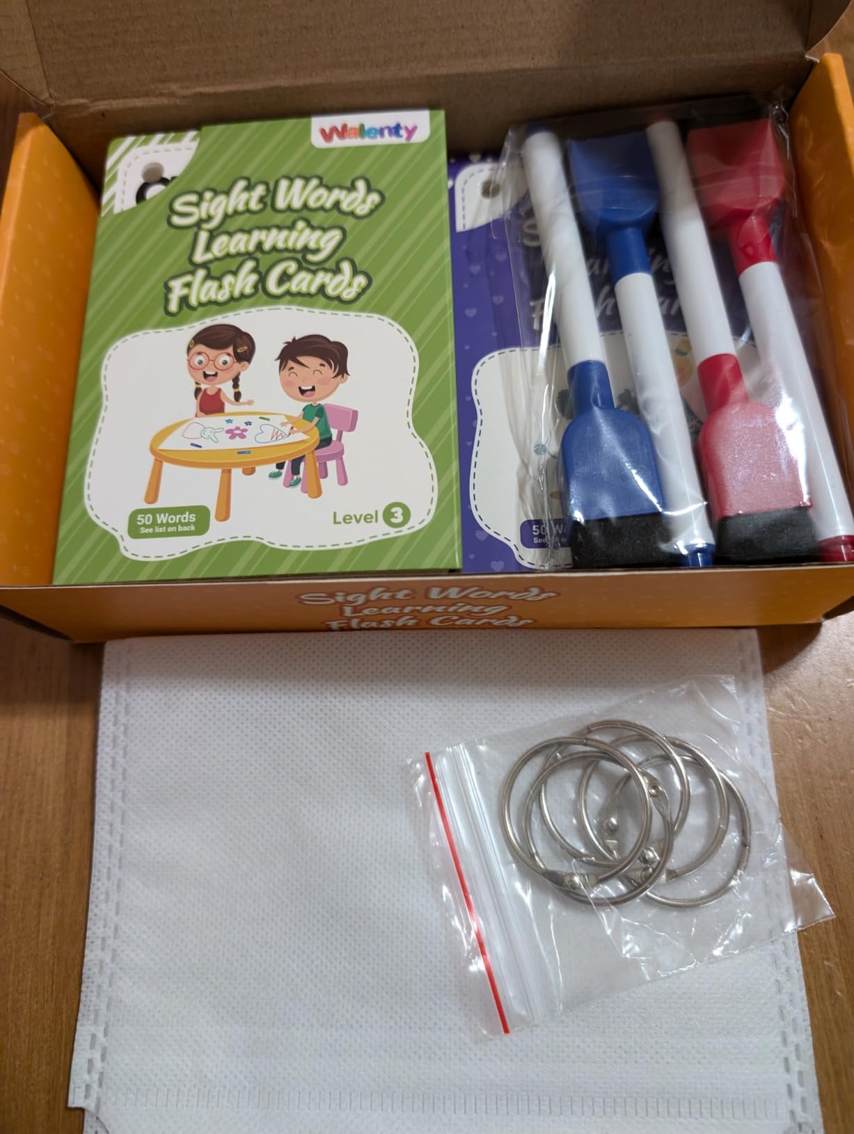 Sight Words Flash Cards Kindergarten, Kindergarten 1st Grade Workbooks | Reading Writing Spelling Sight Word Games, Learn to Read Books for Kids, 250 Dolch & Fry Words, Preschool Homeschool Supplies customer photo 1