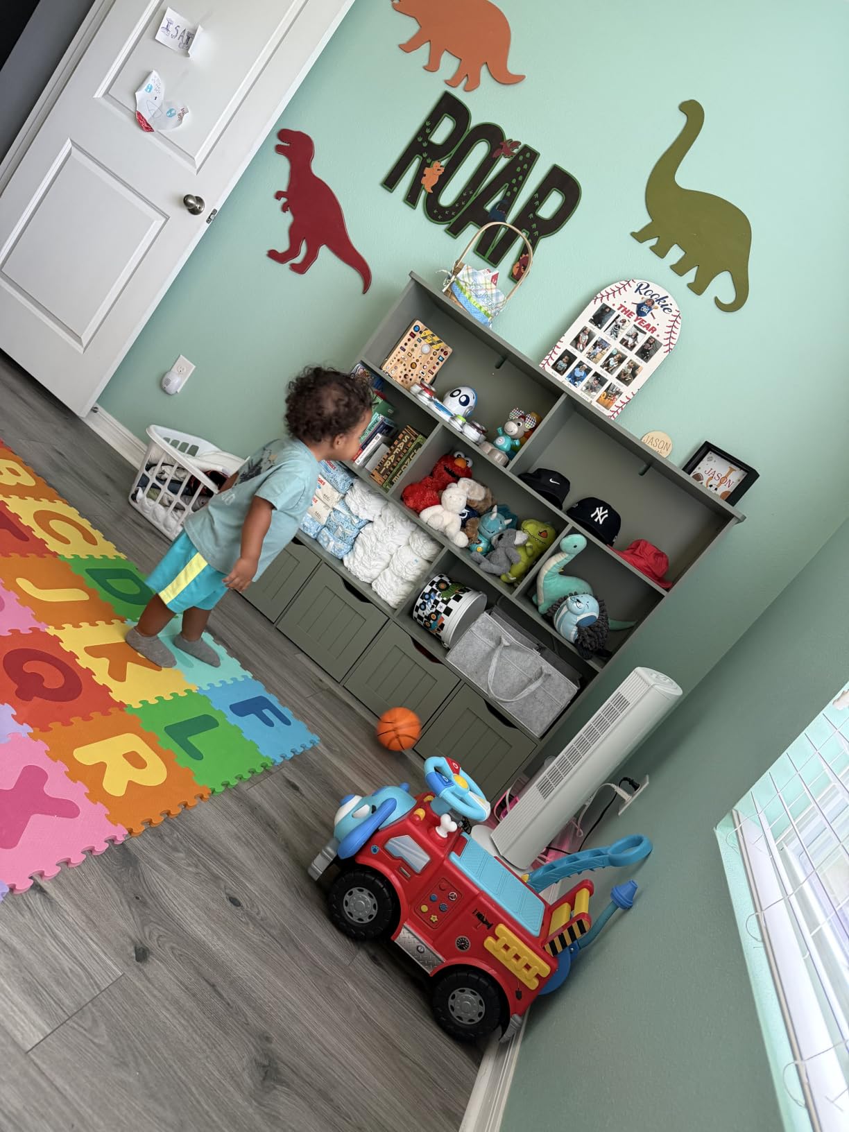 FINETONES Toy Storage Organizer with Movable Drawer Toy Organizer for Kids customer photo 2