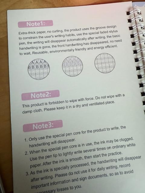 Magic Practice Copybook, Reusable Writing Practice Book, Handwriting Aid for Preschool Kids Age 3-8 (4 Books with Pens) customer photo 2