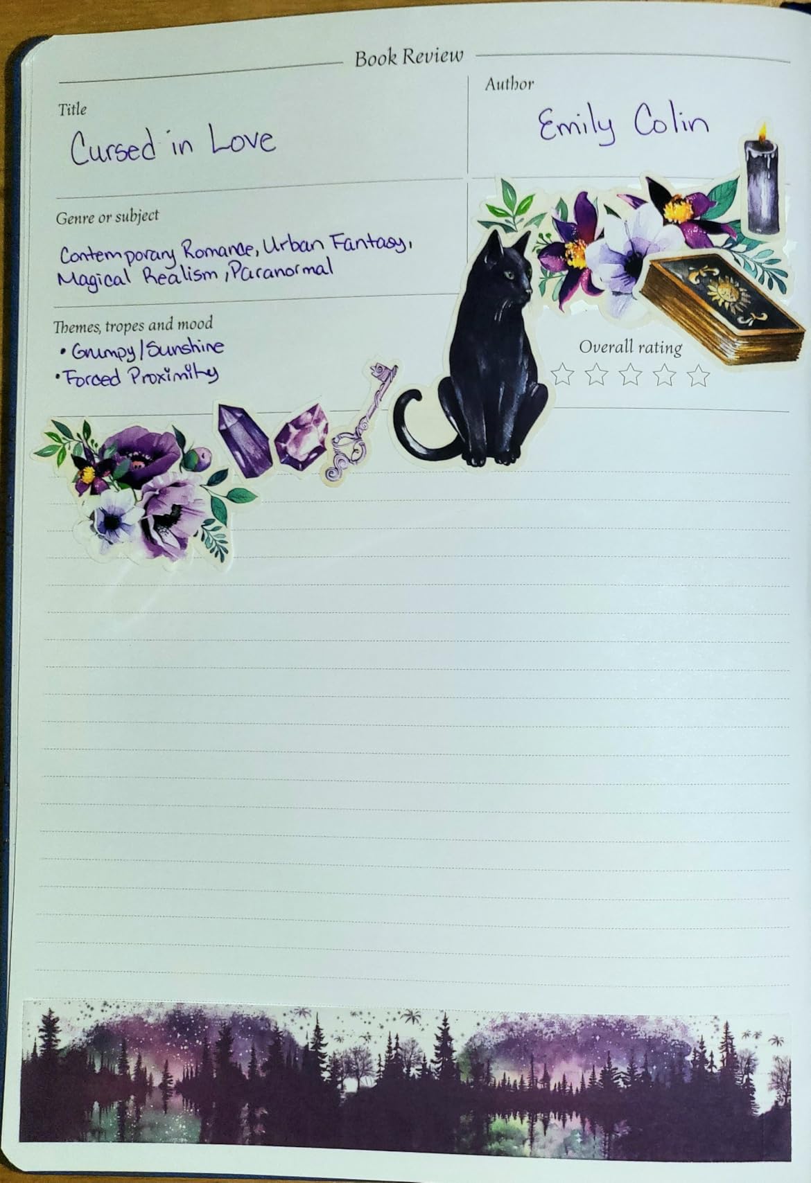 Legend Reading Journal, Tracker Log for Book Lovers, 180 Reviews Mint Cream customer photo 1