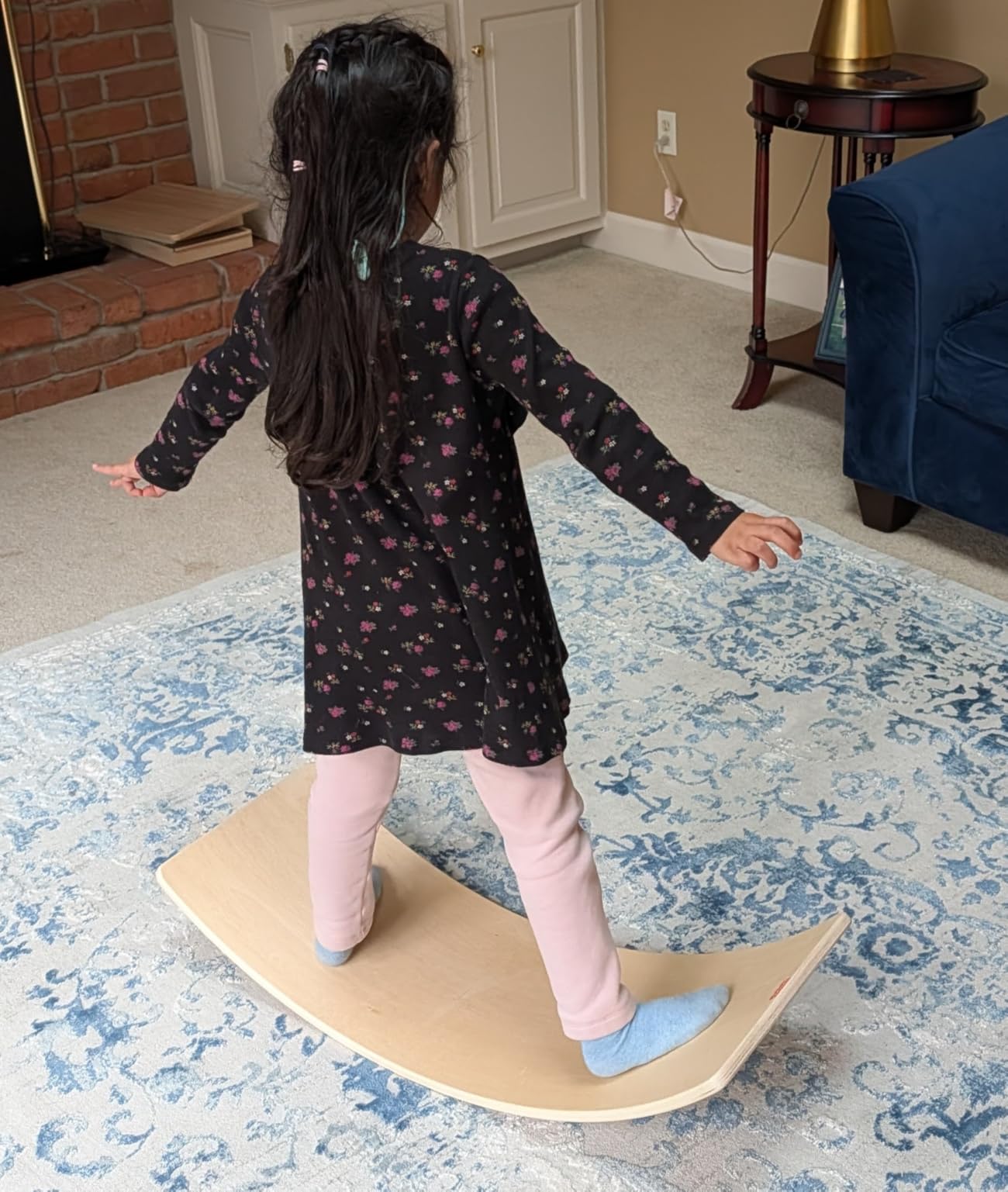 Fisher-Price Wood Montessori Rockin’ Balance Board, Kids Ages 3+ Years customer photo 1