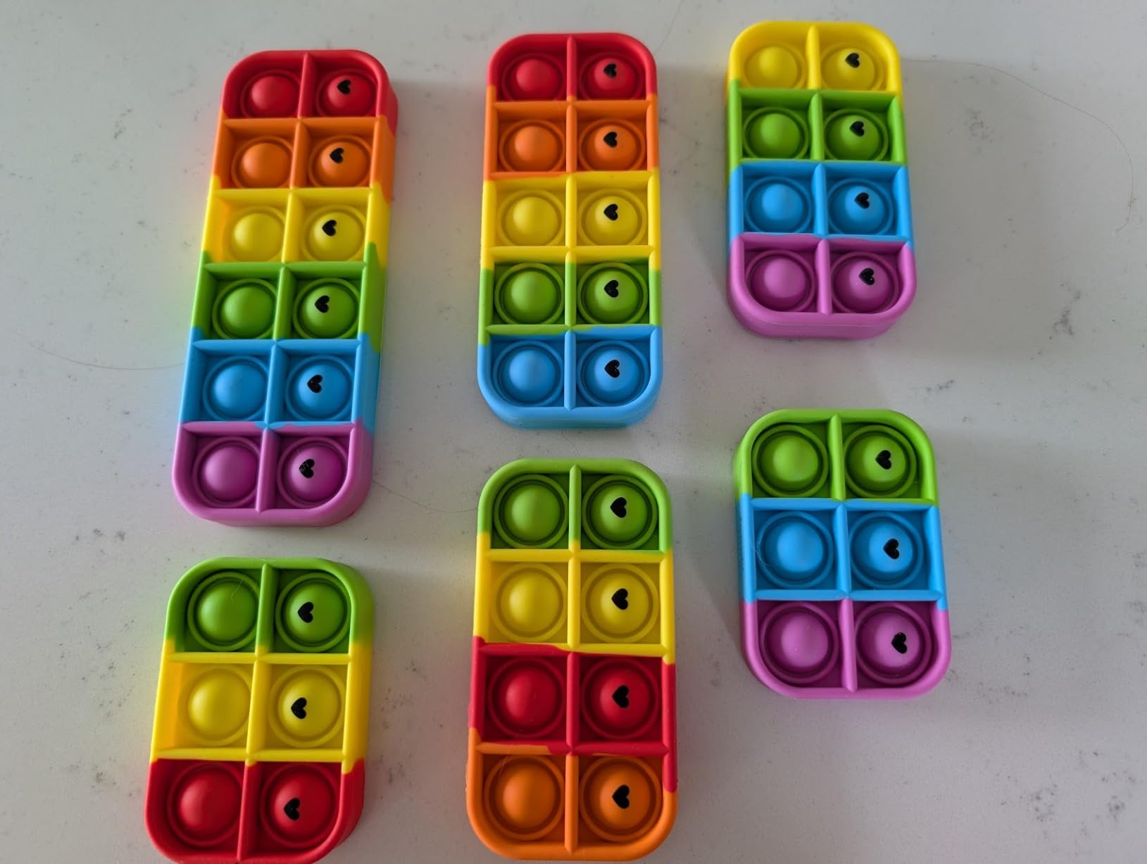 hand2mind Elkonin Box Sensory Bubble Poppers, Phonemic Awareness, Ages 3+ | Phonics Manipulatives, Science of Reading Classroom Materials, Speech Therapy Toys, Motor Tools customer photo 1