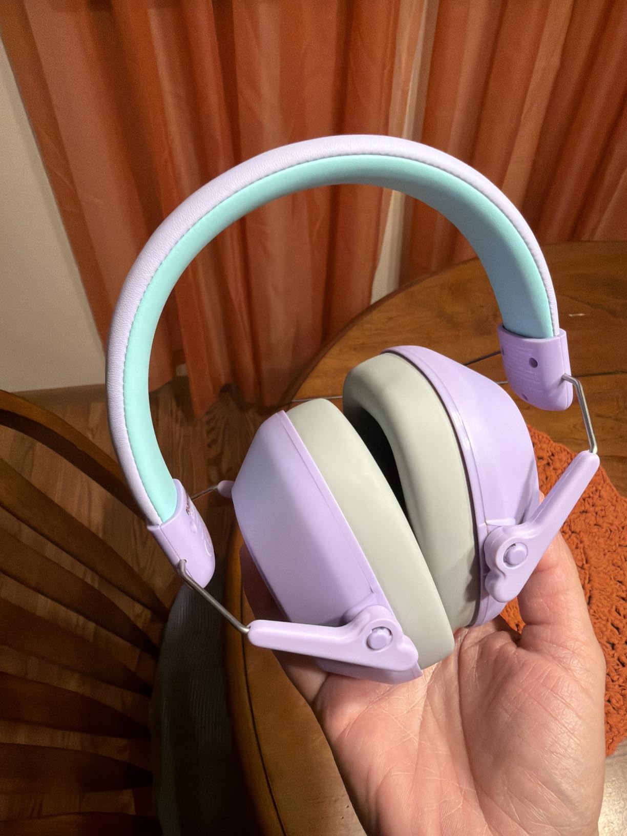 iClever EM01 Noise Cancelling Headphones for Kids Adults, SNR 29dB EarMuffs | Noise Reduction Ear Muffs for Autism Sensory Concentration Aid Ear Hearing Protection for Fireworks Event Monster Jam Concert customer photo 2