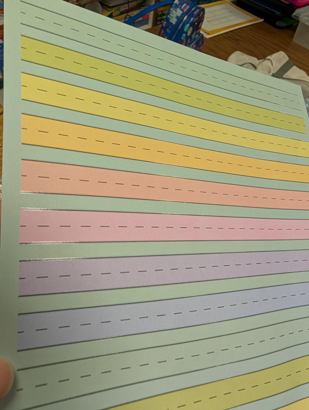 50 Sheets Handwriting Paper 8.5