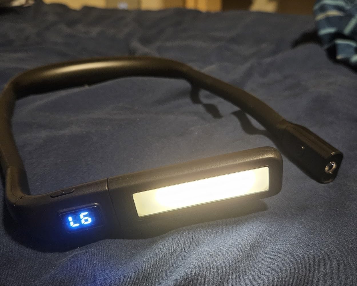 Upgraded Neck Light, Reading Light with Power Display, Timer | 3 Color Adjustable Brightness customer photo 1