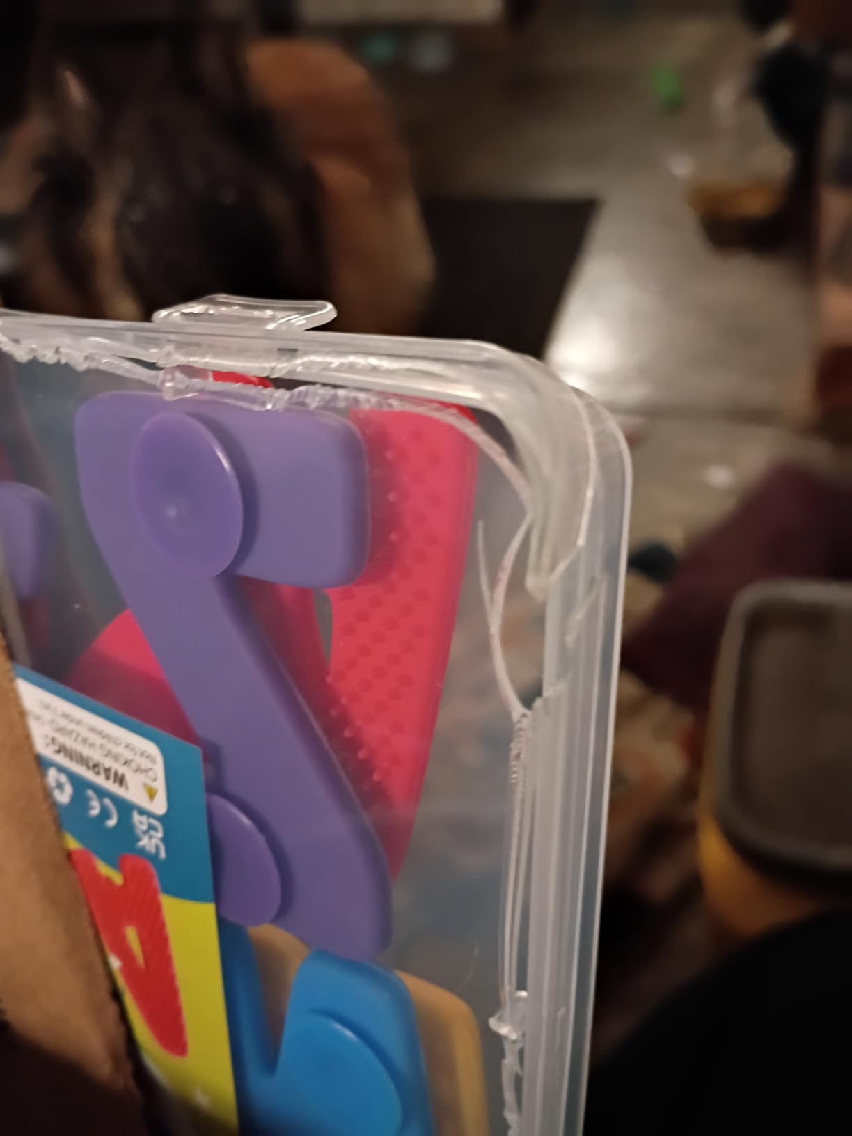Sensory Toys: 26 Uppercase Letter Textured Fidget Toys with Suction Cup | Silicone Alphabet Toys for Kids Toddler, ABC Educational Toy customer photo 2