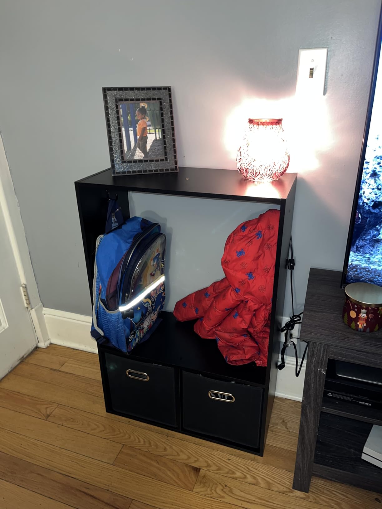 Sweetcrispy 6 Cube Storage Organizer, Stackable Modular Bookcase Shelf | Vertical or Horizontal Use, Fits 11x11