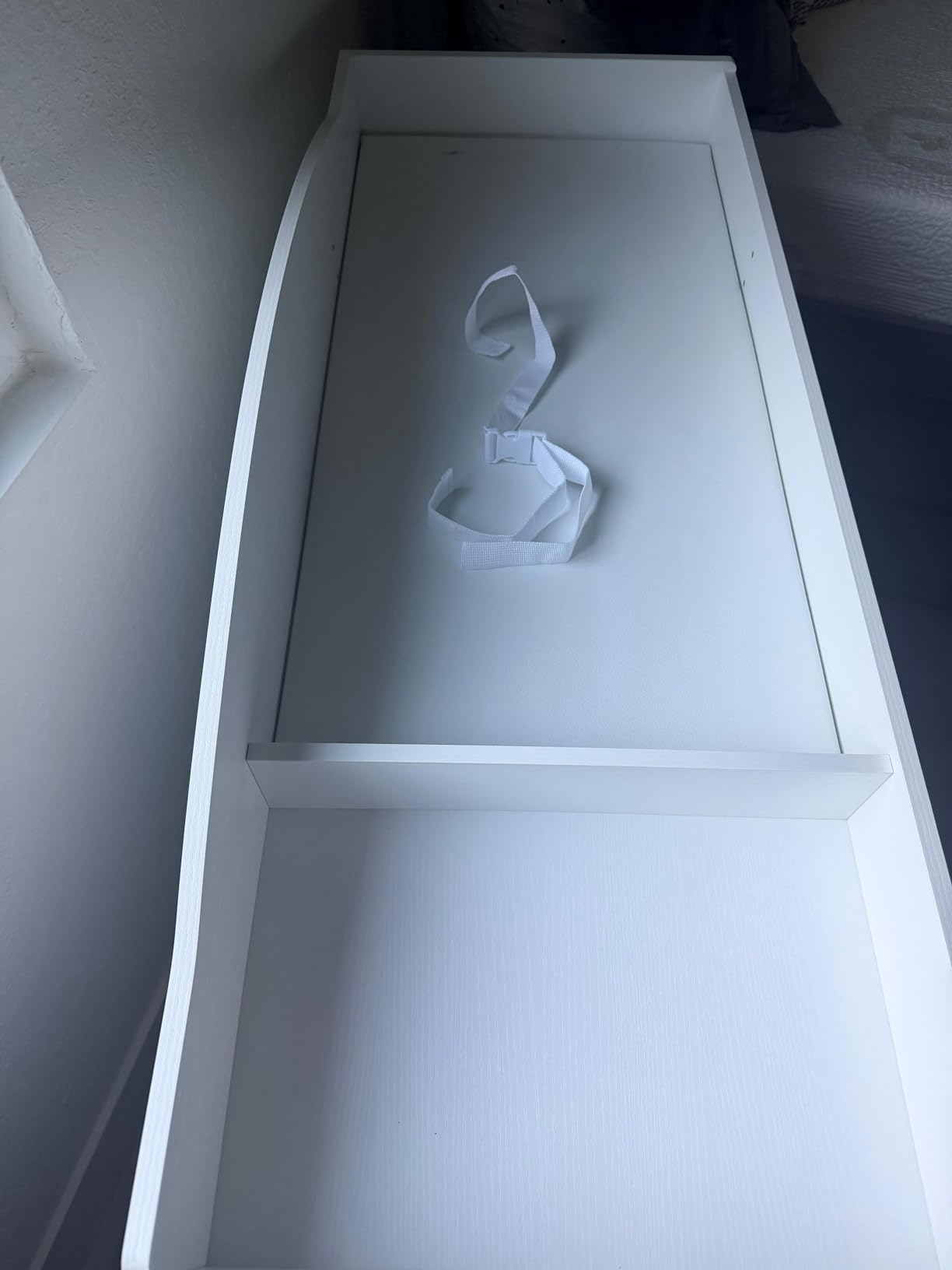 YeTom Changing Table, 6-Drawer Dresser, Adjustable Shelves, Mobile, White customer photo 2