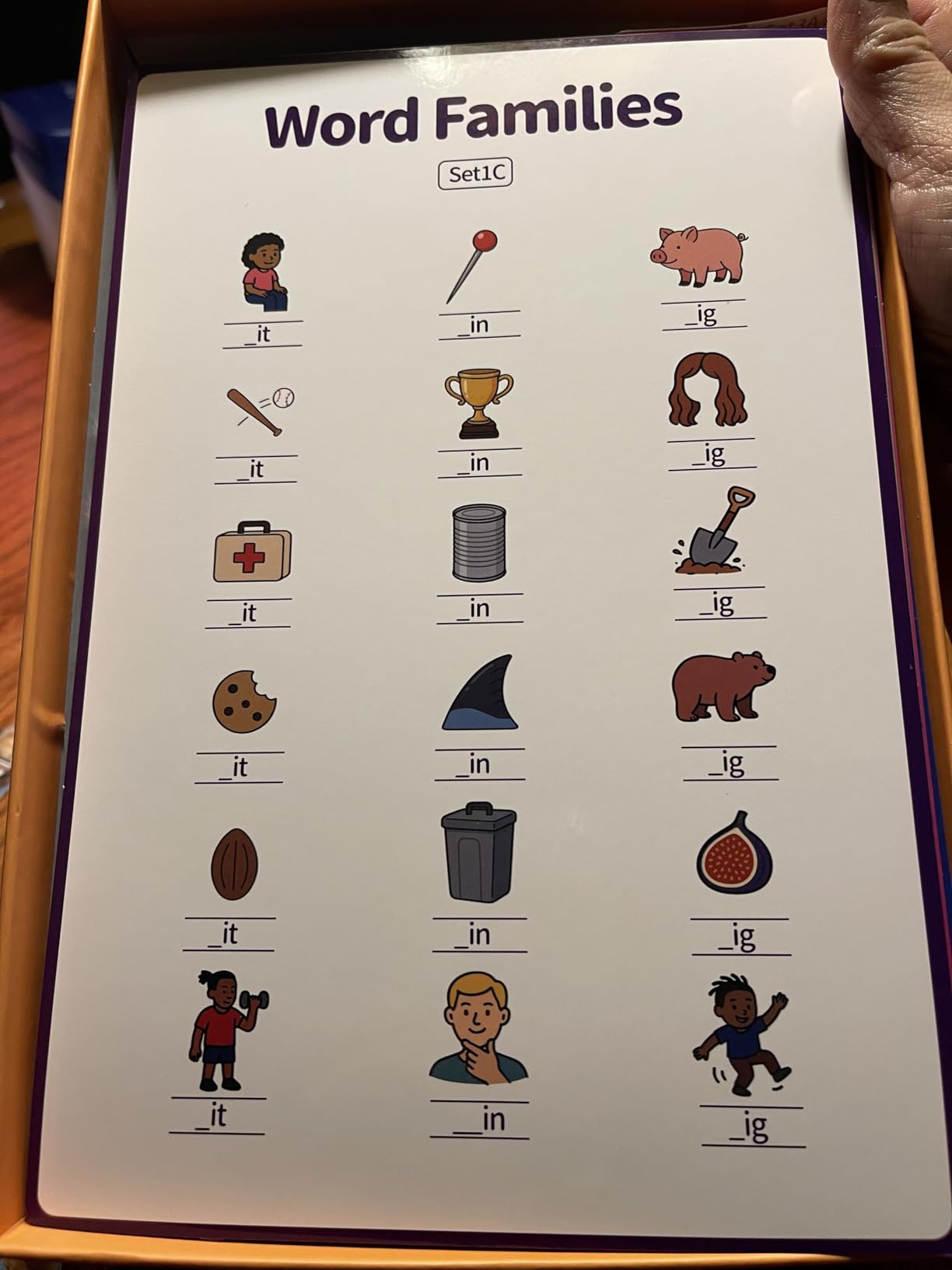 Phonics Flash Cards & Word Family Build Book Fun Kids Flip Books | Read & Rhyme Flip Books, Learn to Read for Kids, Engaging Educational Tools for Kindergarten, Fun Sight Word Phonics Games customer photo 1