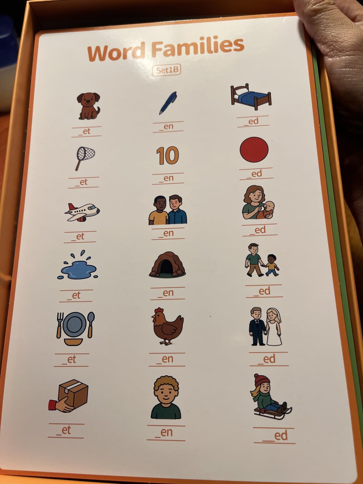 Phonics Flash Cards & Word Family Build Book Fun Kids Flip Books | Read & Rhyme Flip Books, Learn to Read for Kids, Engaging Educational Tools for Kindergarten, Fun Sight Word Phonics Games customer photo 2