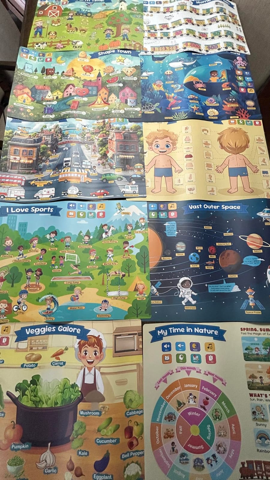 QuTZ Talking Pen: 2 Board + 6 Phonics Books, 600+ Words, 700+ Games (2+) | Talking pen set: 8 books, 600+ words, 24 themes, 6 phonics stories, 700+ Q&As, 24 BGMs+4 rhymes, US pro audio, rechargeable customer photo 2