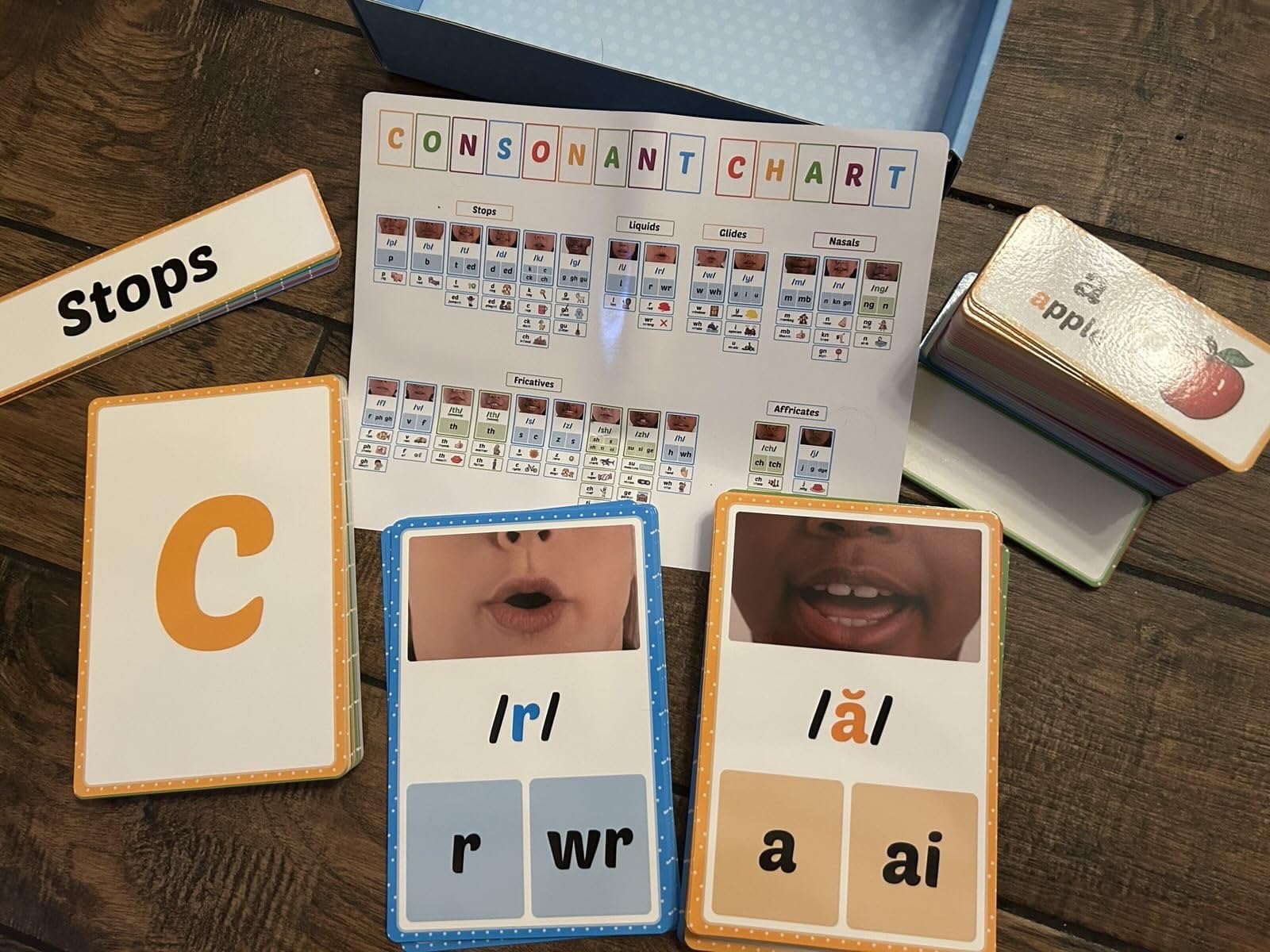 Phonics Sound Wall Set, Letter Sounds Sight Words Flash Cards, Learn to Read Sounds Phoneme Speech Therapy Materials, Phonics Games for Kids Kindergarten, Phonemic Awareness Speak Spell Learning Activity customer photo 1