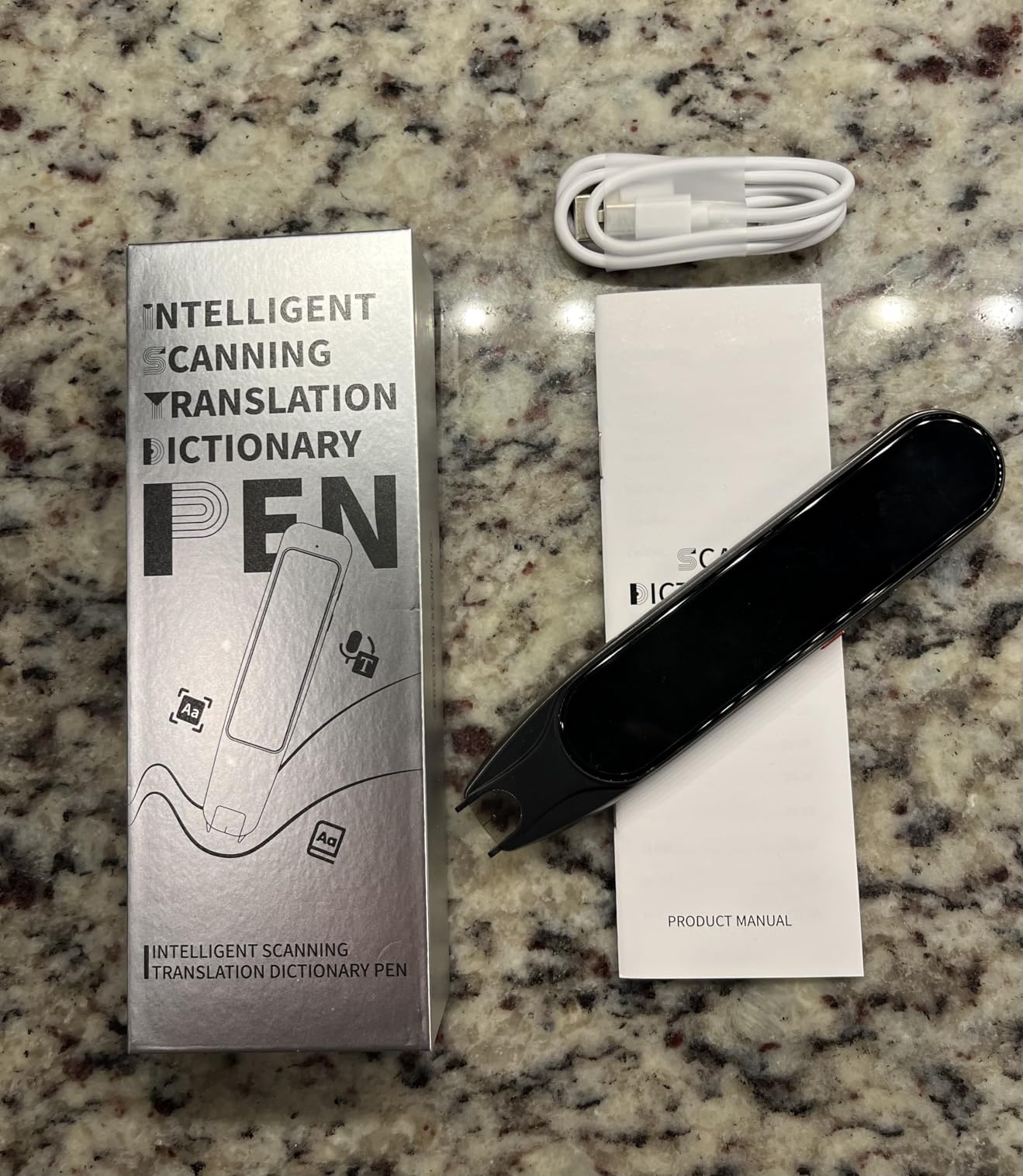 Scan Translator Pen, Language Translator Device, Dyslexia Tools with 142 Online/10 Offline Languages, Text to Speech Reading Pen for Learning Difficulties, Language Learners and Elderly Users customer photo 2