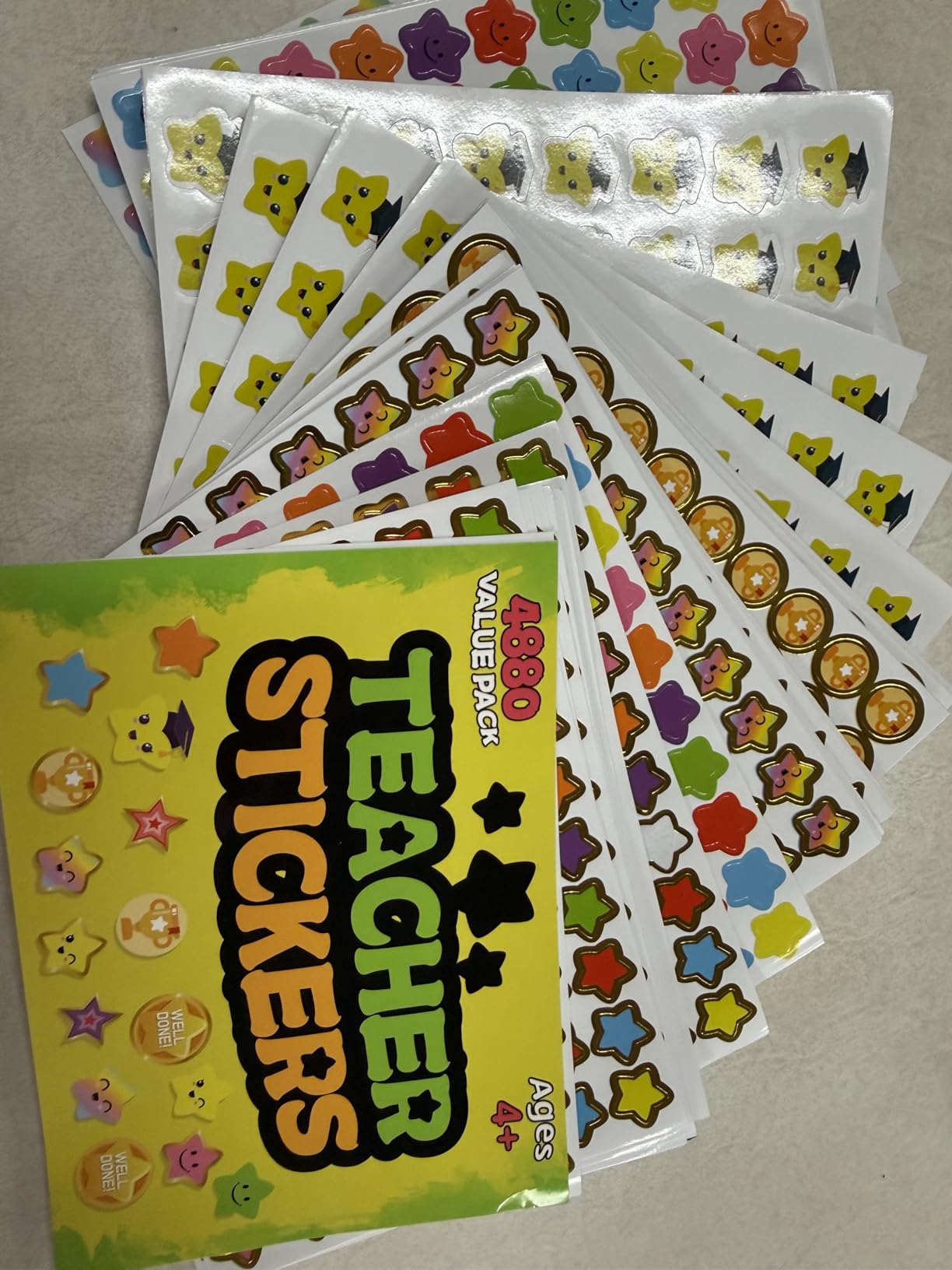 1952 Reward Stickers for Kids, Original Paper Reward Chart Stickers | 30 Sheets, 15 Styles, Reading Logs, Chore Charts, Behavior Charts, Home Routines customer photo 1