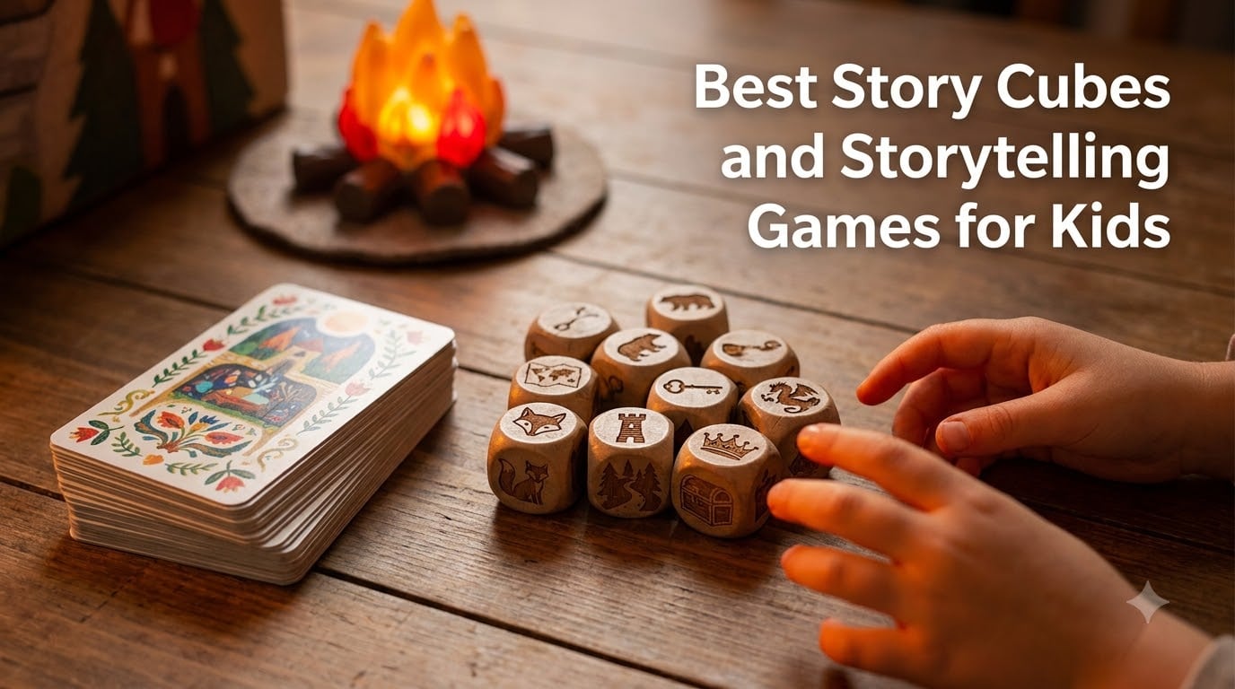 Best Story Cubes and Storytelling Games for Kids