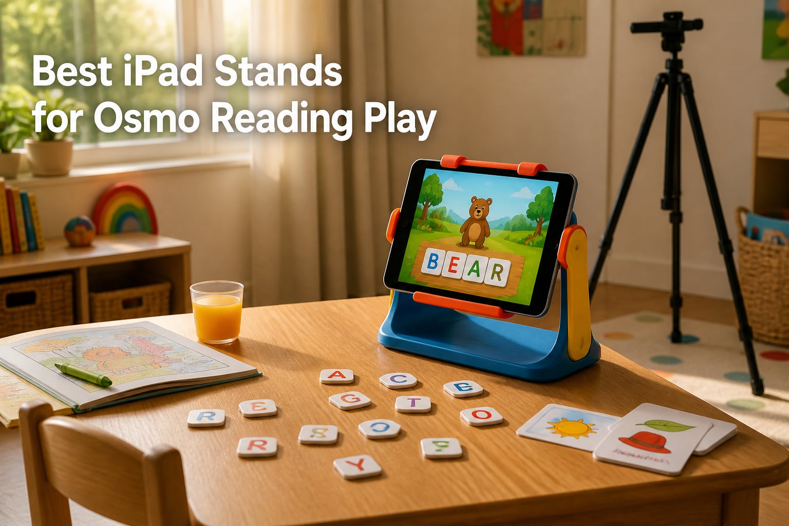 Best iPad Stands for Osmo Reading Play