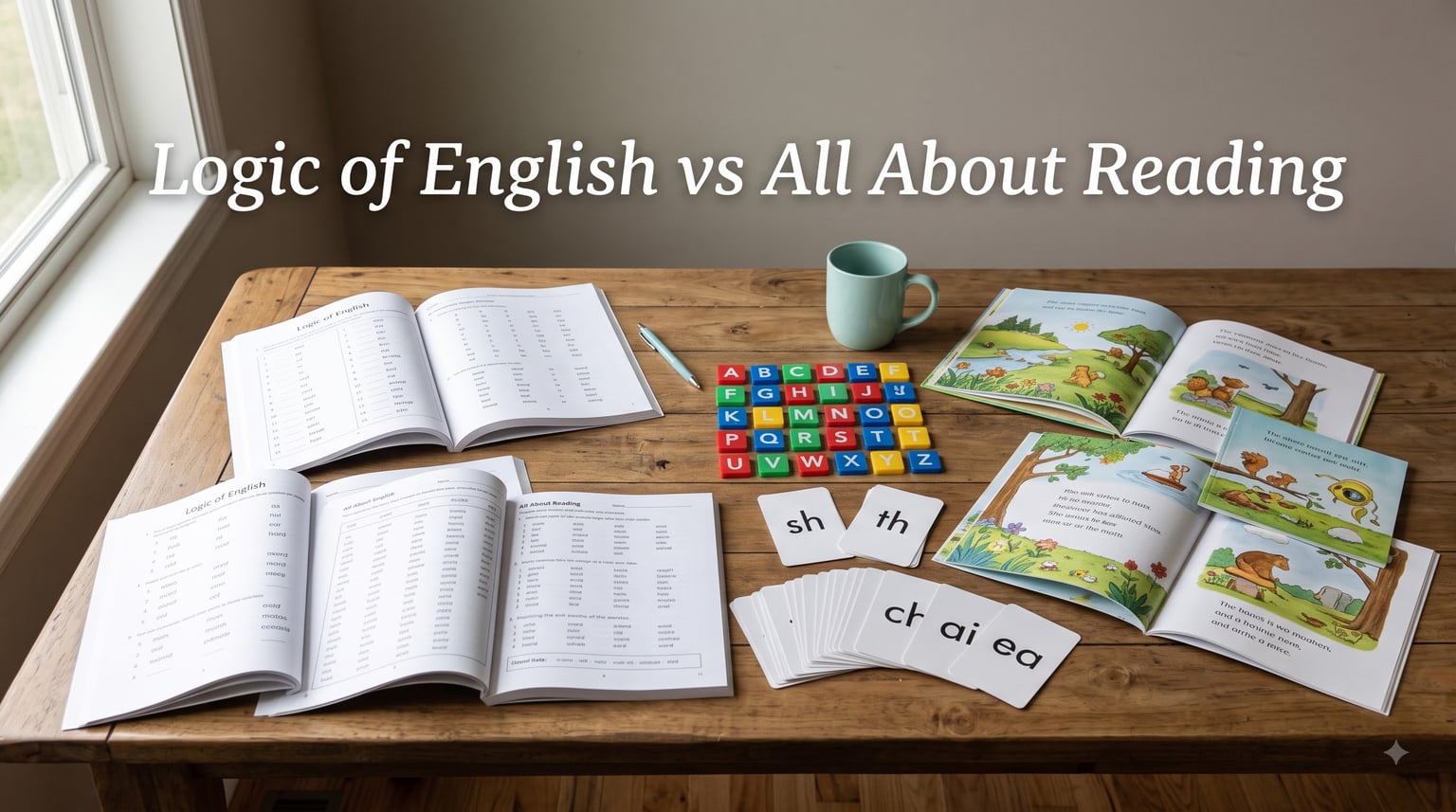 Logic of English vs All About Reading