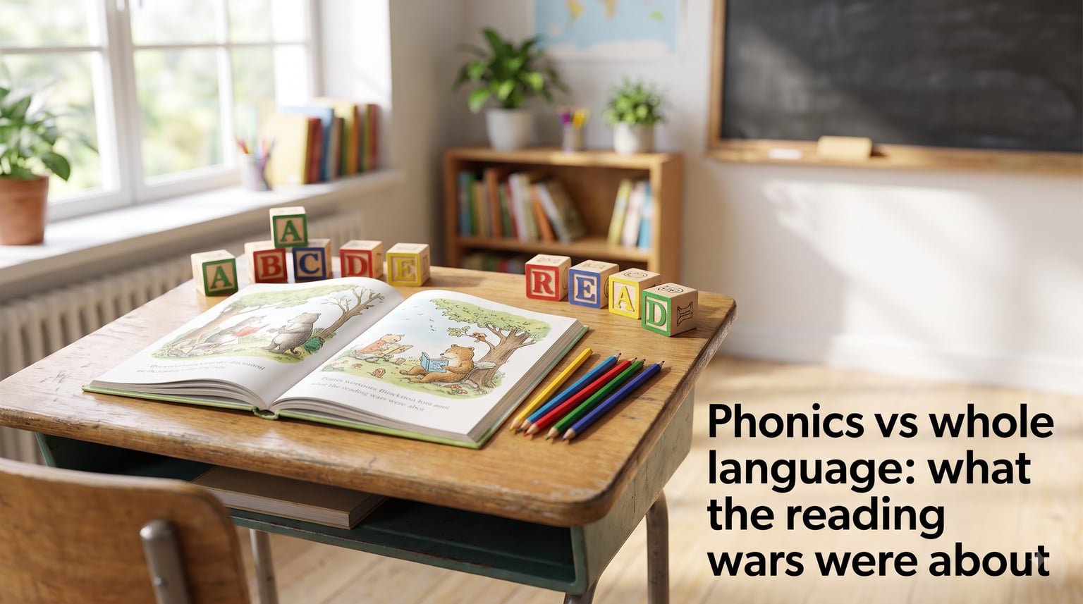 Phonics vs whole language: what the reading wars were about