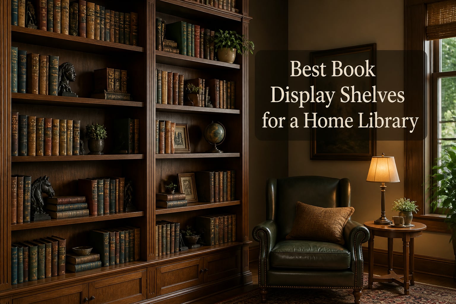 Best Book Display Shelves for a Home Library