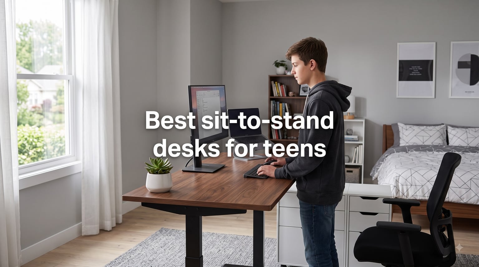 Best sit-to-stand desks for teens
