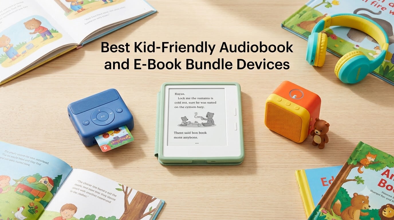 Best Kid-Friendly Audiobook and E-Book Bundle Devices