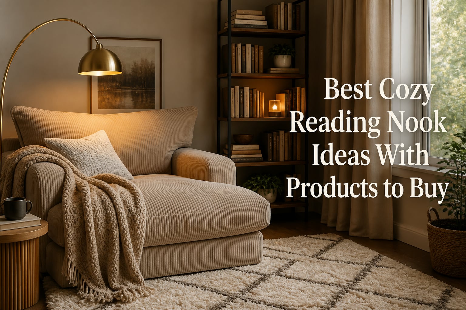 Best Cozy Reading Nook Ideas With Products to Buy