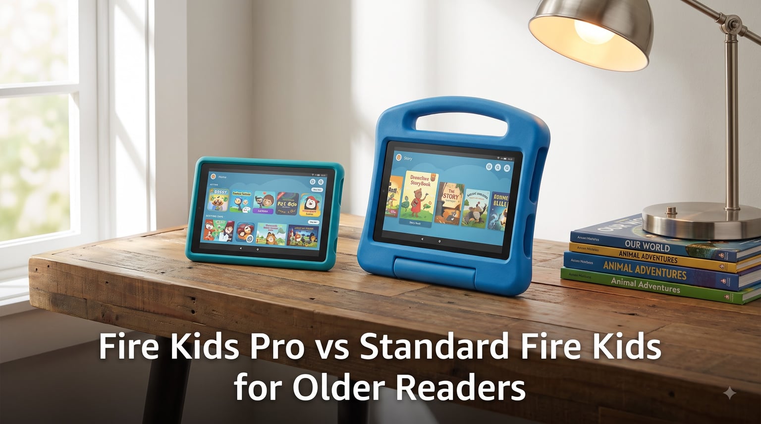 Fire Kids Pro vs Standard Fire Kids for Older Readers