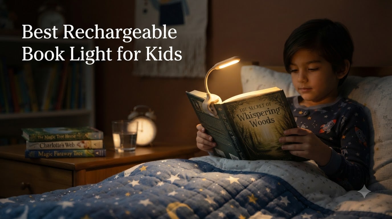 Best Rechargeable Book Light for Kids