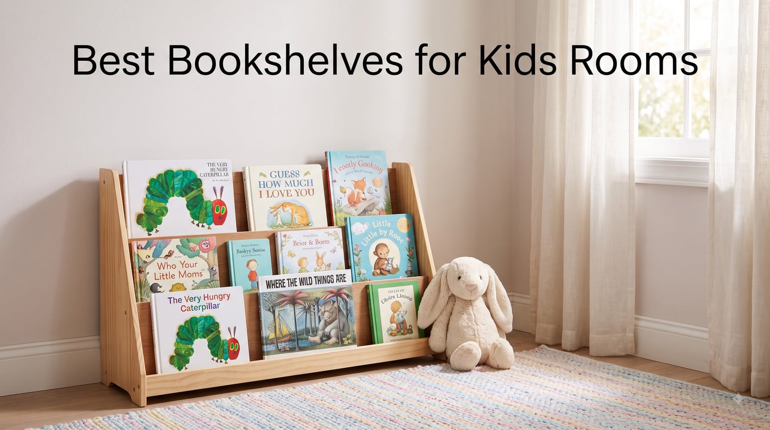 Best Bookshelves for Kids Rooms