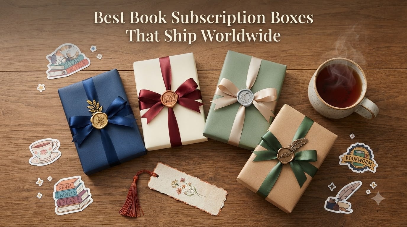 Best Book Subscription Boxes That Ship Worldwide
