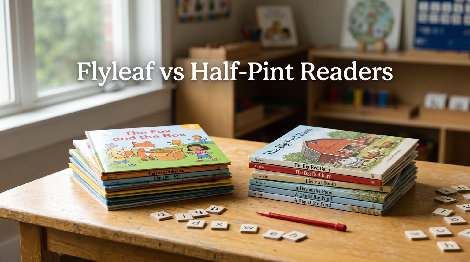 Flyleaf vs Half-Pint Readers