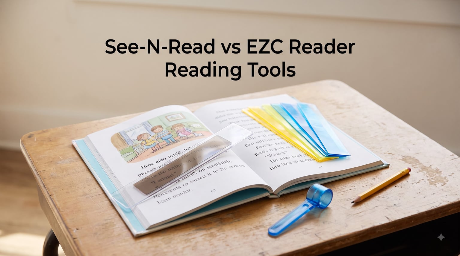 See-N-Read vs EZC Reader Reading Tools