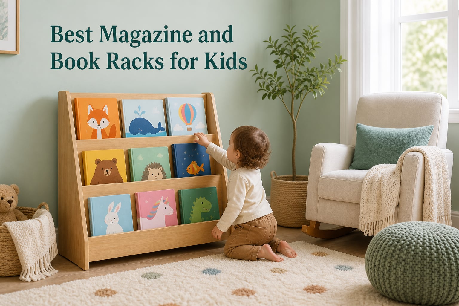 Best Magazine and Book Racks for Kids